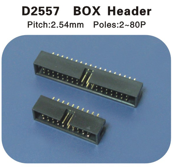BOX Header 2.54簡牛 D2557